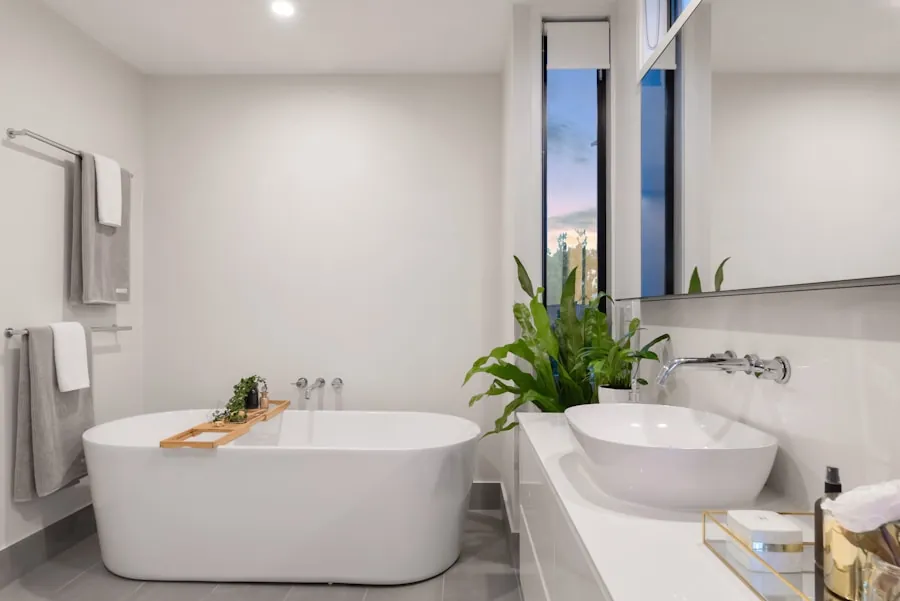 Modernes Badezimmer mit hochwertigen Armaturen